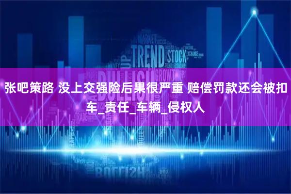 张吧策路 没上交强险后果很严重 赔偿罚款还会被扣车_责任_车辆_侵权人